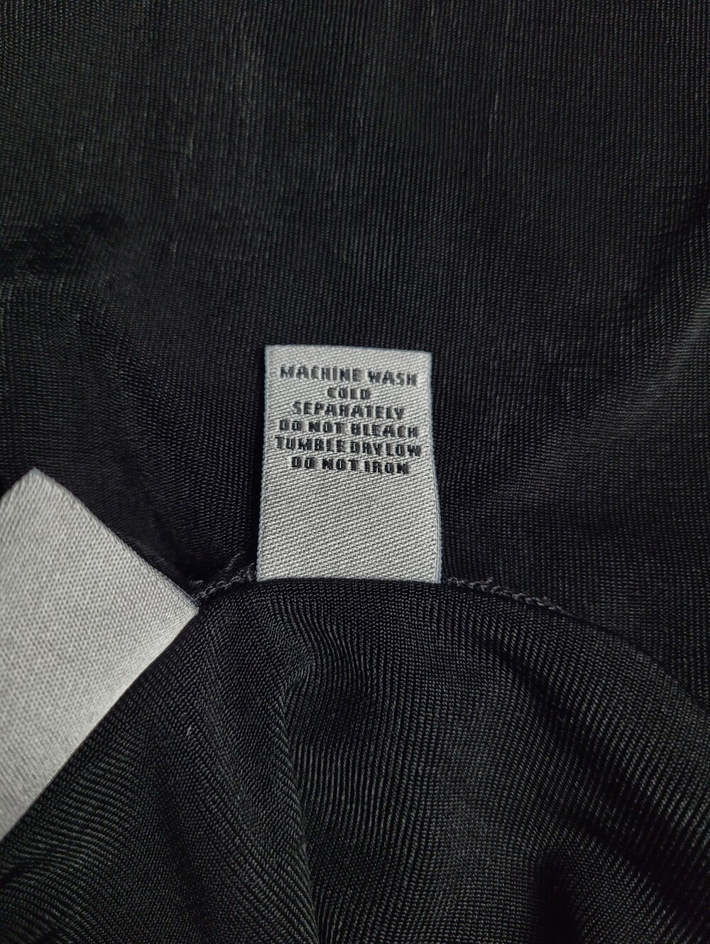 Chico's Travelers Black Slinky Knit Cardigan Size 2 V-Neck Button Front Stretch - Picture 8 of 9